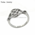 Factory Wholesale Custom 316 stainless steel silver ring